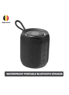Buy Waterproof Portable Bluetooth Speaker 16W  Black in UAE