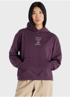 Buy Athletics French Terry Oversized Hoodie in UAE