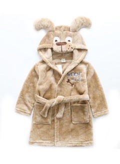 Buy Cartoon Designed Hooded Bathrobe in UAE