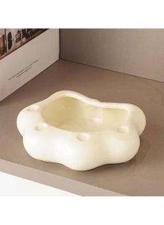 Buy Cute Cat Paw Ashtray with Lid, Ceramic eless Ash Holder for , Decorative Tray for Home, Office, Outdoor, Handcrafted, 12x10x3cm in UAE