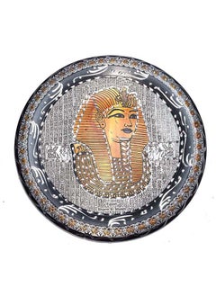 Buy immatgar pharaonic Decorative plate ancient Egyptian souvenirs gifts from Egypt Collectible Pharaoh (shape10 - 19 CM) in Egypt