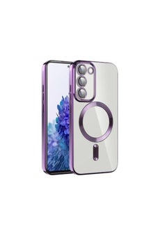 Buy S20 FE Case Magnetic [Support Magsafe Charger] Wireless Anti-Scratch Shockproof Plated Bumper Clear Full Camera Protection Slim Phone Cover Case for Samsung Galaxy S20 FE 6.5"-Purple in Egypt