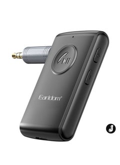 اشتري "Earldom ET-BR02 Bluetooth 5.3 Adapter – Hands-Free Call 3.5mm AUX Car Audio Stereo Receiver for Speakers & More" في الامارات