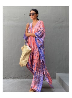 Buy Beach Printed Robe Sunscreen Cover in UAE