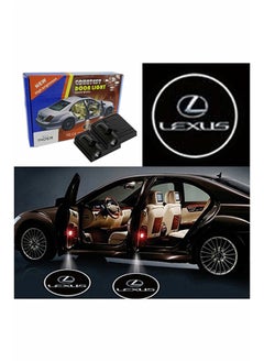 اشتري 2-Piece LED Car Door Lexus Logo Projector Shadow Light Set في الامارات