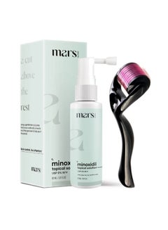 Buy Hair Regrowth Combo (Minoxidil topical Solution USP 5% +Derma Roller) - 60ml in UAE