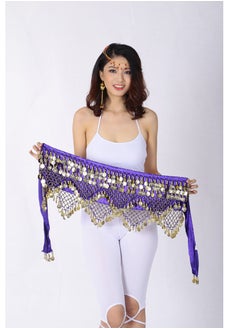 Buy Belly Dance Waist Chain  lilac in UAE