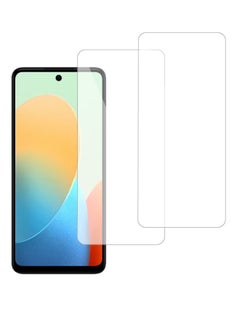 اشتري 2 Pack Tecno Spark Go 2024/Spark 20c Screen Protector With Glass Tempered Bubble Free With Anti-Scratch With Anti-Fingerprint With 9H Hardness 2.5D Curved Edge Screen Protection في السعودية