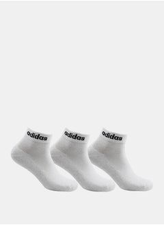 Buy Pack of 3 - Cushioned Linear Ankle Socks in Saudi Arabia