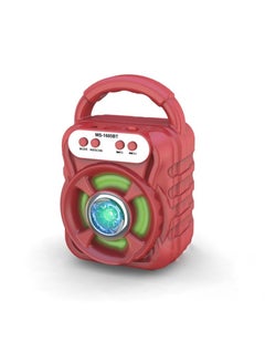 Buy Portable Bluetooth Speaker Mini Computer Audio  Subwoofer Speaker Red in Saudi Arabia