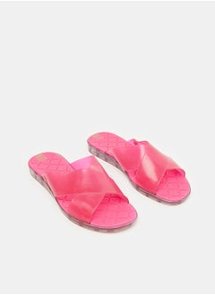 Buy FEM-ZAXY  EVERY   DAY  SLIDE  SLIPPER-PINK in Egypt