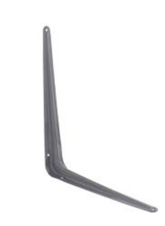 Buy KNP Grey Light Duty One Pair Shelf Brackets Tripod (4x5 INCH) in UAE