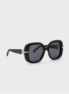 اشتري Rectangle Oversized Sunglasses في الامارات