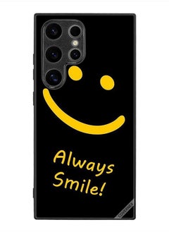 اشتري Protective Case Cover For Samsung Galaxy S24 Ultra Always Smile في السعودية