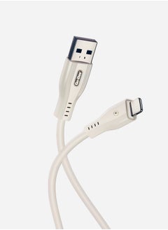 Buy Charger Cable iPhone USB Nylon Ultra Fast Safe and Stable Fast and Secure Data Charging Line for Charging and Data Sync in Saudi Arabia