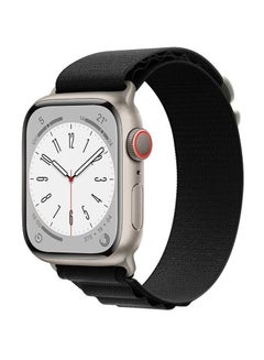 Buy Replacement Apple Watch Ultra Alpine Loop Band Strap Compatible with 49MM/45MM/44MM/42MM for All Series Black in Saudi Arabia