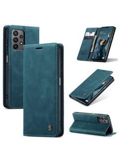 Buy CaseMe Samsung Galaxy A23/M23 Case Wallet Case Book Folding Flip Folio Case with Magnetic Kickstand Card Slots Protective Cover - Green in Egypt