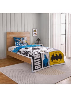 Buy Batman 2-Piece Twin Comforter Set 220 x 160 cm in UAE