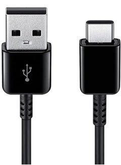 Buy Genuine Samsung USB-A to USB-C Charge and Sync Cable – 1.5m Fast Charging Cable for Mobile Phones and Tablets - Black in UAE