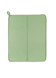 Buy Dish drying mat, green44x36 cm in UAE