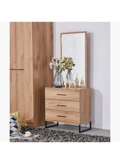 Buy Urban 3-Drawer Young Dresser Without Mirror 39.6x78x79 cm in Saudi Arabia