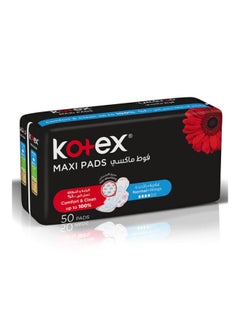 Buy Maxi Pads – Normal + Wings – 50 Pads in UAE