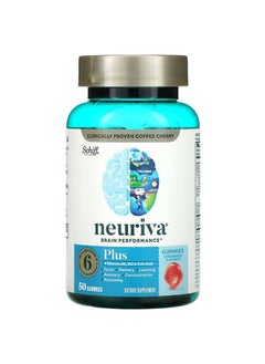 Buy Plus Brain Supplement For Memory, Focus and  Concentration plus Cognitive Function with Vitamins B6 and B12 in UAE