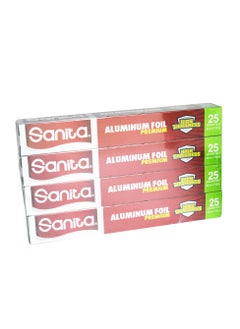 Buy Sanita High Quality Aluminum Foil 25 Square Feet in Saudi Arabia