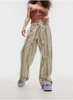 Buy Striped Straight Pants in UAE