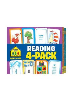 Buy Reading Flash Card 4-Pack in UAE