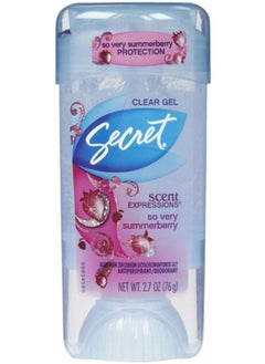 Buy Scent Expressions So Very Summerberry Clear Gel Antiperspirant Deodorant 76g in UAE