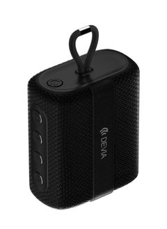 اشتري Devia EM052 Kintone Series Lanyard Speaker 3W Bluetooth Call TF Card Playback Battery 300mAh - Black في مصر