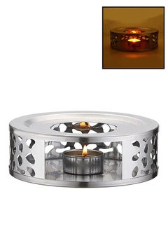 Buy Stainless Steel Teapot Warmer, Metal Teapot Heater with Tealight Holder Base, Coffee Tea Warmer for Glass Teapot Ceramic Teapot and Other Heatproof Dish in Saudi Arabia