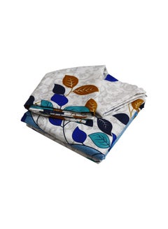 Buy 2-Piece Bedsheet Set Single Size 1xBedsheet (147x240 Cm) ,1xPillow Case (50x75 Cm) Polyester|Bedding,Linen,Bed sheet set,Bed Linen Collection,Single Bedsheet set in UAE