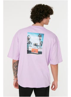 اشتري Man T-Shirt Lilac في مصر