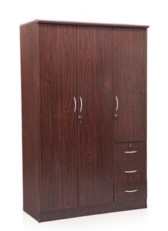 اشتري 3 Door wardrobe MH-633-OAK في الامارات