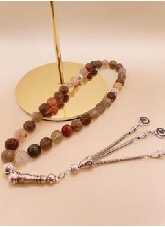 Buy 33 Natural Tourmaline Prayer Beads/Tasbih/10mm in UAE