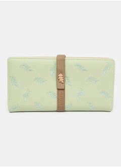 Buy Classic Design Bifold Wallet With Zipper Pocket And Business Card Holders For Women in Egypt