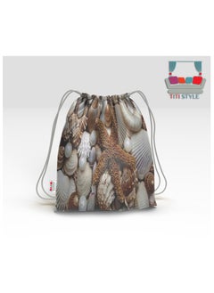 Buy beach drawstring bag multicolor waterproof in Egypt