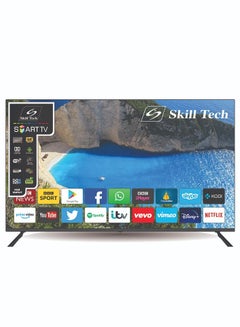 Buy SK5550S4K FLSkill Tech 55 INCH SMART FRAMELESS 4K UHD LED TV in UAE