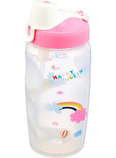 Buy Lock & Lock Water Bottle with Starw 350ml pink in Egypt