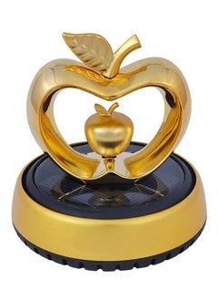 Buy Car Air Freshener Golden Apple Rotating Car Freshener Cologne Fragrance in UAE