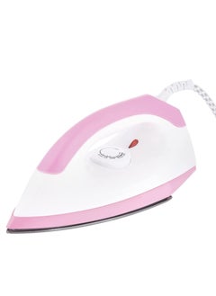 Buy 1200W Dry Iron for Perfectly Crisp Ironed Clothes | Non-Stick Coating Plate & Adjustable Thermostat Control | Indicator Light with ABS Material RE-125 in Saudi Arabia