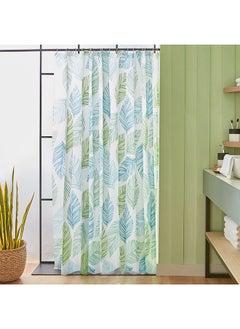 Buy Urban Peva Shower Curtain with 16 Hooks 240 x 180 cm in UAE