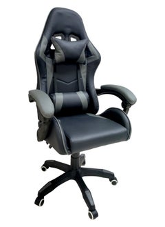 Buy SBF Gaming Chair, Reclining High Back PU Leather Office Chair with Headrest and Lumbar Support, Adjustable Swivel Video Game Chair, Ergonomic Racing Computer Gaming Chair in UAE