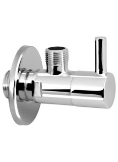 Buy Angle Valve G1/2 Thread, Water Flow Control Wall Mounted Angle Diverter for Mixer Tap, SUS304 Stainless Steel in UAE