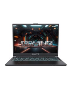 اشتري كمبيوتر محمول G6 للألعاب H3UK854SH بشاشة FHD مقاس 15.6 بوصة ومعالج Core i7-13620H وذاكرة وصول عشوائي 16 جيجابايت ومحرك أقراص SSD سعة 1 تيرابايت وبطاقة رسوميات Nvidia GeForce RTX 4060 سعة 8 جيجابايت/نظام التشغيل Windows 11 Home/أسود في السعودية