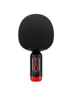 Buy Wireless Bluetooth Microphone Singing All-in-one Speaker (Black) in UAE
