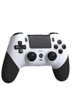 اشتري Wireless Controller Compatible with PS4/Slim/Pro/PC, Equipped with 1000mAh Battery, USB Cable, Dual Vibration, 6-Axis Motion Control, 3.5mm Audio Jack, Multi Touch Pad, Share Button في السعودية