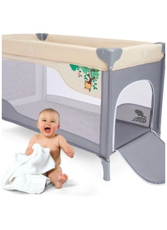 Buy A Crib And A Safe, Comfortable Baby Bed With Mesh Barriers To Keep The Interior More Ventilated,, Made From Safe Materials For Your Child in Saudi Arabia